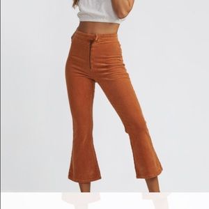 Billabong corduroy flare pants